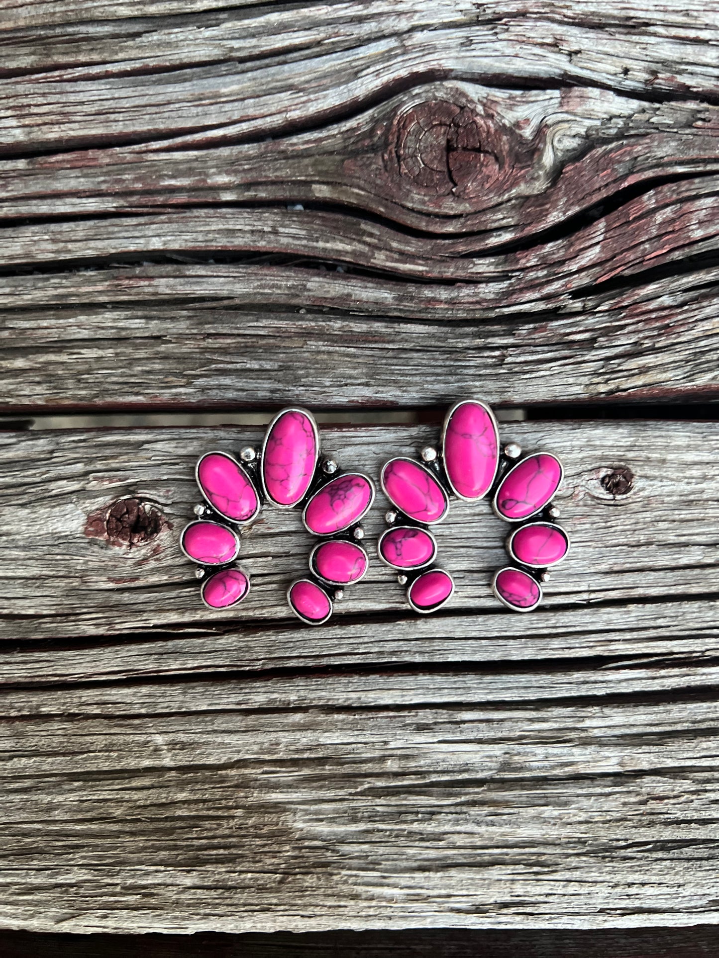 Herradura Pink Western Earrings