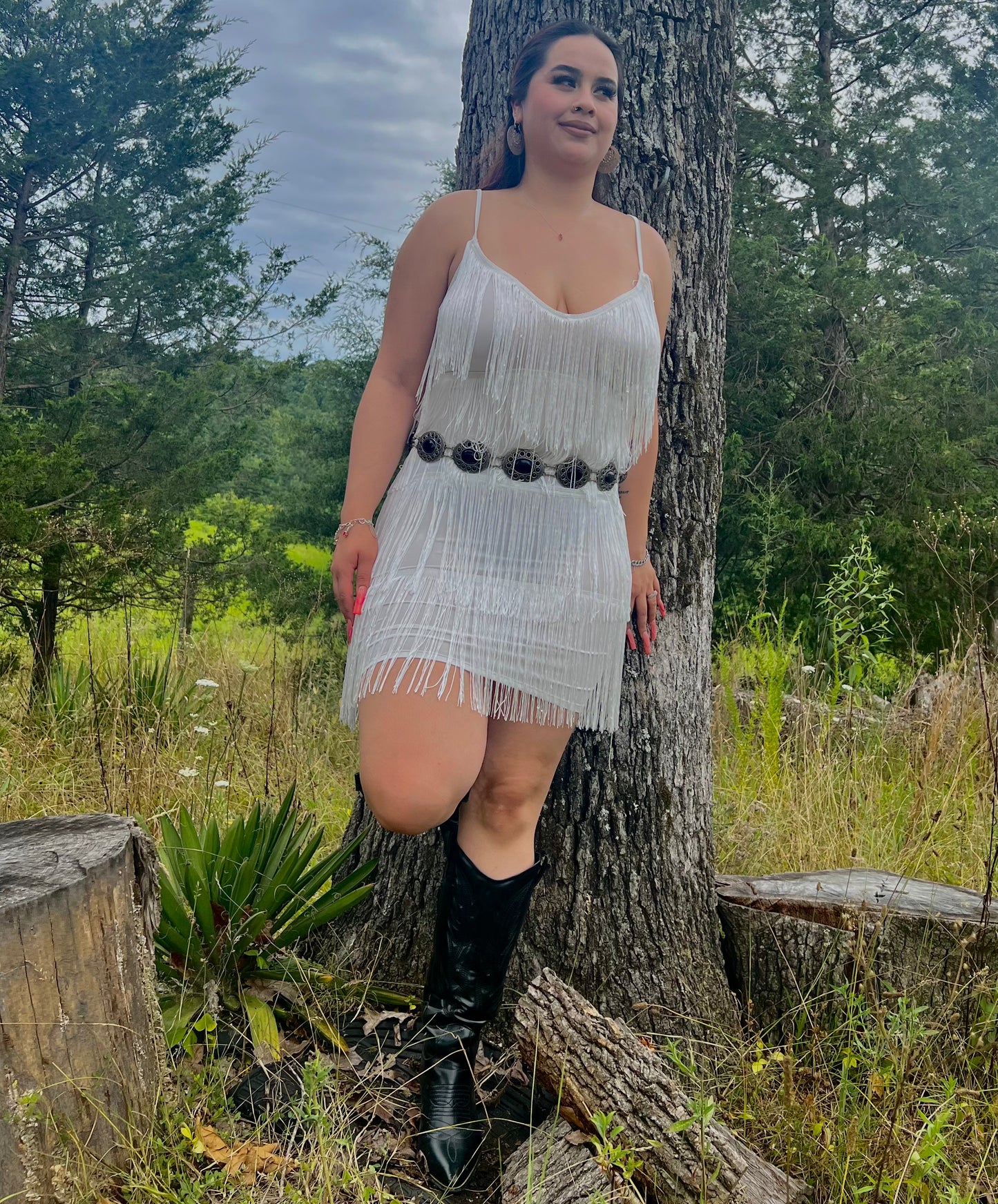 La Yaquesita Dress(White)