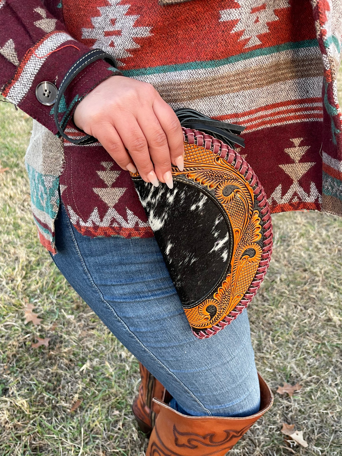 Lets Get Western Wristlet