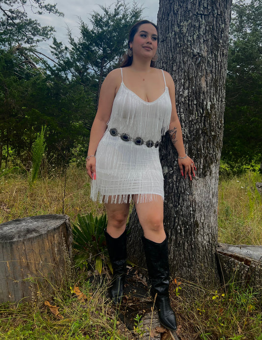 La Yaquesita Dress(White)