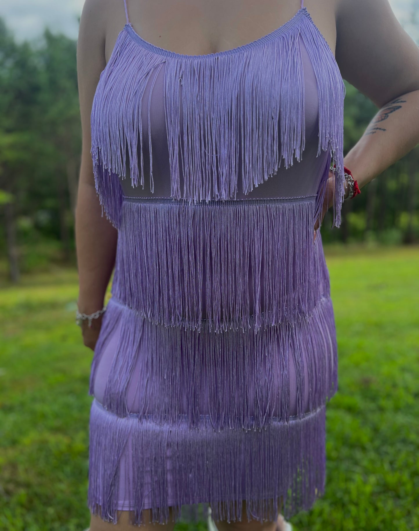 La Yaquesita Dress - Lilac