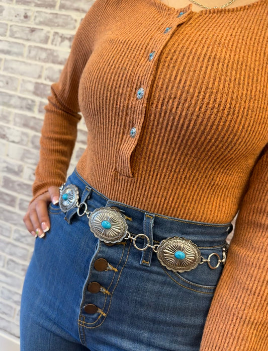 Concho Chain Belt