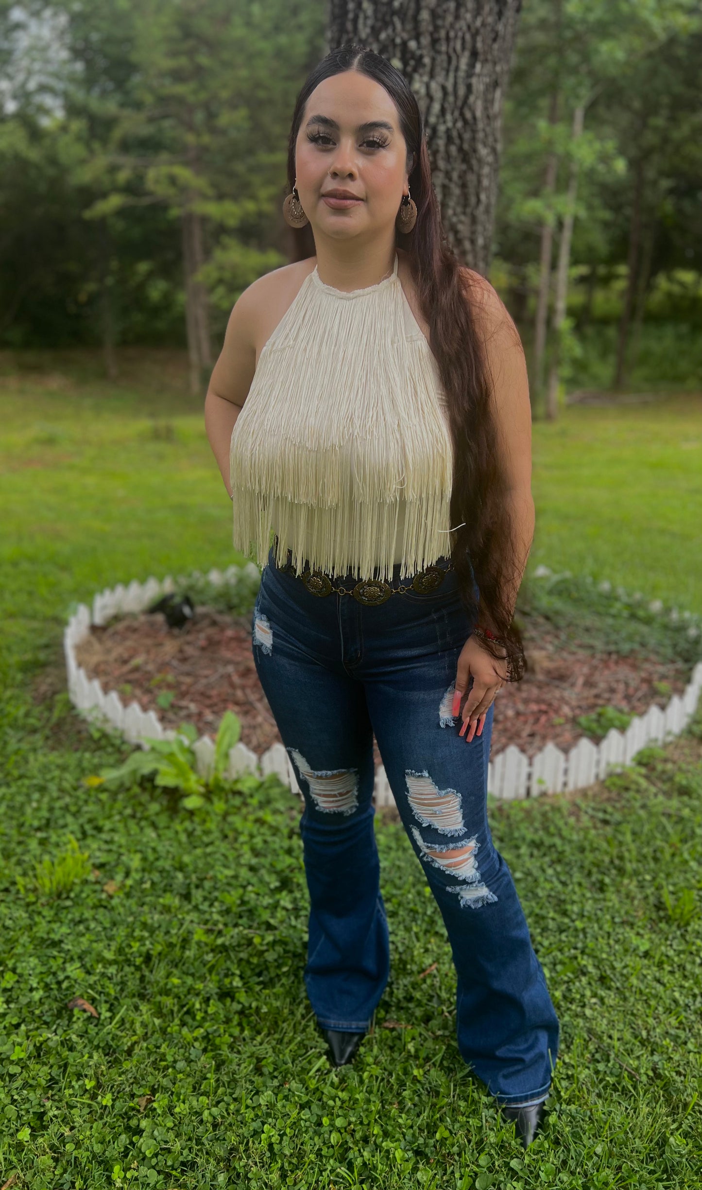 La Quebradita Bodysuit (Cream)