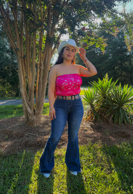 Bandana Tube Top