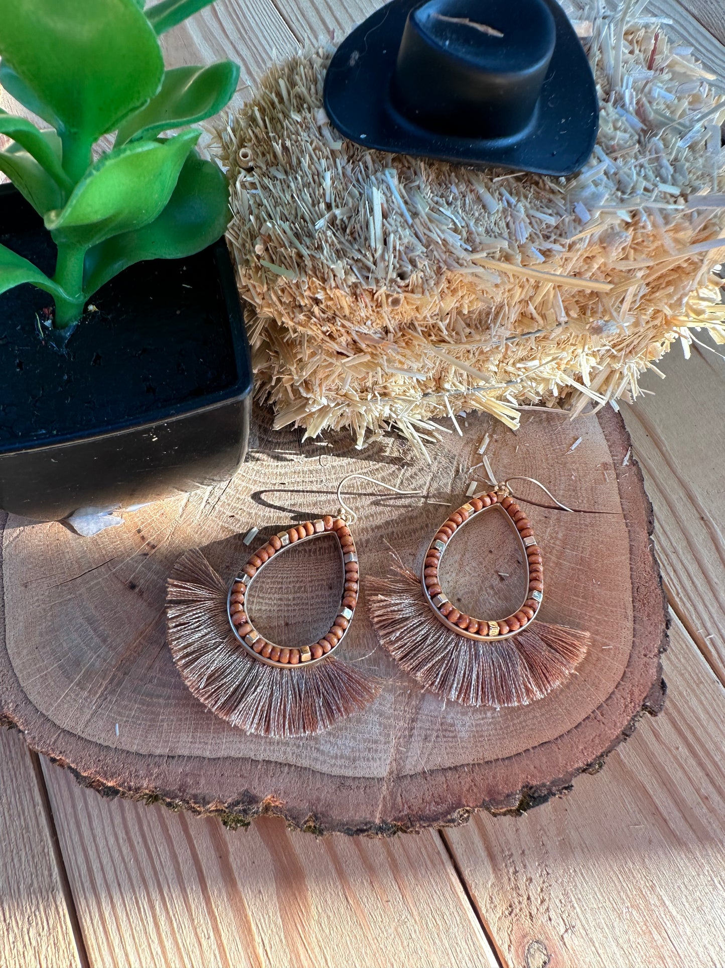 Mayte Earring (Brown)