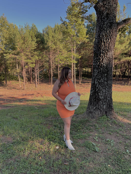 Tangerine Dress